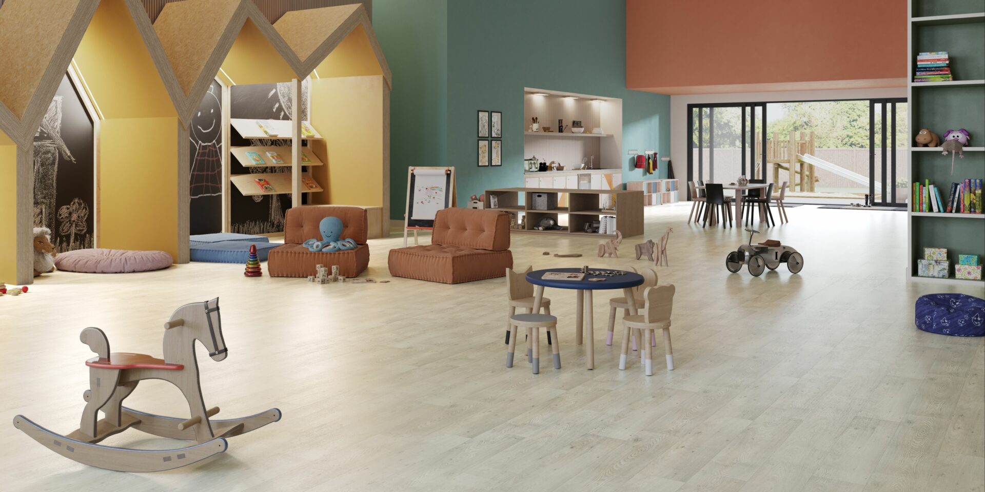 polyflor nursery cgi product visualisation 3d manchester creative content works